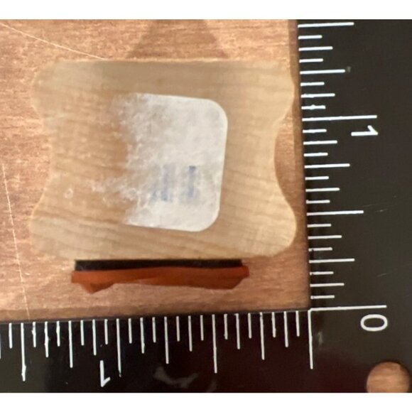 Stampscapes Buck 008A Rubber Stamp Small Wooden Handle Deer Silhouette Design - Picture 4 of 4